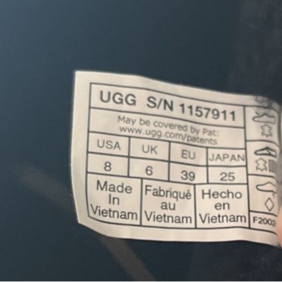 UGG New Heights Women’s Sz 8 Black Suede 3.5” Heel Over the Knee Platform Boots - Picture 8 of 8